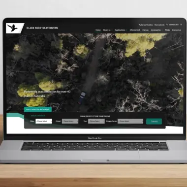 Black Duck Seat Covers 1