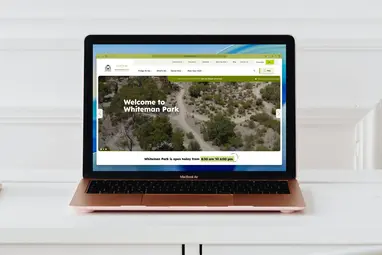 Whiteman park poster