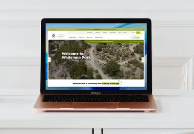 Whiteman park poster